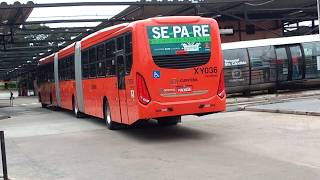 Caio Millennium BRT Biarticulado Scania F360HA [upl. by Rednave]