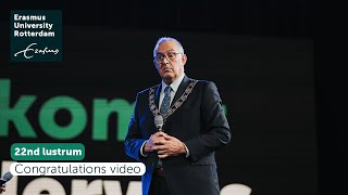 Mayor Aboutaleb congratulates Erasmus University Rotterdam with it’s 110th anniversary [upl. by Sinned113]