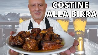 Costine di Maiale al Forno alla Birra – Tenere e Succose [upl. by Naimaj]