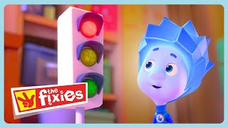 🟢 The Traffic Light 🔴  The Fixies Full Episode Compilation for Kids  WildBrain Max [upl. by Sisak789]