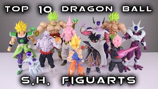 Top 10 Dragon Ball SH Figuarts Action Figures [upl. by Camarata]