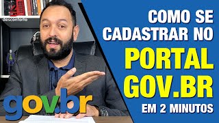 Como fazer seu CADASTRO GOVBR em apenas 2 minutos Tutorial fácil e rápido sem enrolação [upl. by Norrag591]