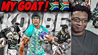 Rugbys Greatest Freak Athlete  Cheslin Kolbe REACTION [upl. by Orv93]