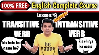 Lesson 9  Transitive Verb  Intransitive Verb  Kinds of Verb  Parts of Speech DearSirAsif [upl. by Anderea]