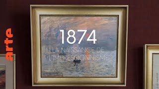 1874 la naissance de limpressionnisme  Documentaire  ARTE [upl. by Toddy370]