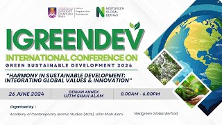 THE INTERNATIONAL CONFERENCE ON GREEN SUSTAINABLE DEVELOPMENT 2024 SESI PETANG [upl. by Reich]