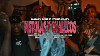 PISTOLAS Y CHALECOS  Young crazy x matary bone 👹 Video oficial Directed By Dreikprod [upl. by Anelle]