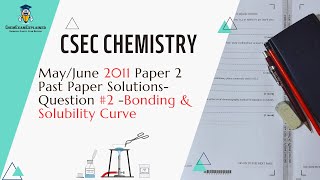 CSEC Chemistry MayJune 2011 Paper 2Solutions Question 2 [upl. by Tammie]