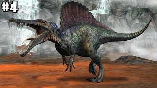 Dino World Online  Hunters 3D  Spinosaurus  Android  iOS  Gameplay Part 4 [upl. by Harimas]