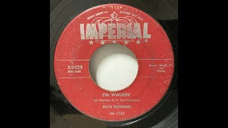 Fats Domino  Im Walkin（1957） [upl. by Adnir190]