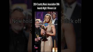 Country Musics BIGGEST Night of the Year  CMA Awards 2024 WINNERS LIST EXPOSED [upl. by Elgna]