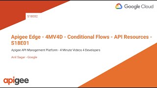 Apigee Edge  4MV4D  Conditional Flows  API Resources  S18E01 [upl. by Cowie]