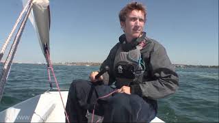 How to Sail  Your first sail Single handed boat [upl. by Lotte]