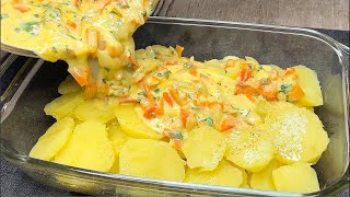 The most delicious potato recipe  You will do it every day  Quick and easy dinner💯 [upl. by Undry]