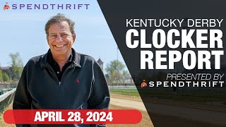 DRF Kentucky Derby Clocker Report  April 28 2024 [upl. by Enniotna]