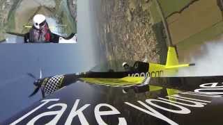 KEEPCAN 1  First aerobatic video with new Extra 300  The best flight with MUSE in my head [upl. by Dahle111]