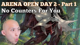 No Counters For You  Arena Open Day 2 Part 1  Arena Cube Draft  MTG Arena [upl. by Birchard871]