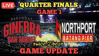 BRGY GINEBRA VS NORTHPORT GAME 1 UPDATE  JANUARY 182024  PBA UPDATES  PBA HIGHLIGHTS  PBA LIVE [upl. by Llevron]