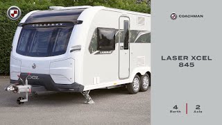 Coachman Caravan Company Ltd Laser Xcel 845 2024 Season [upl. by Lionel]