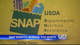 SNAP benefits increase this month [upl. by Niasuh616]