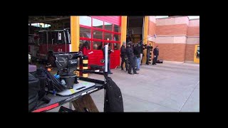 CHICAGO Fire Behind The Scenes Xmas Episode [upl. by Anertak714]