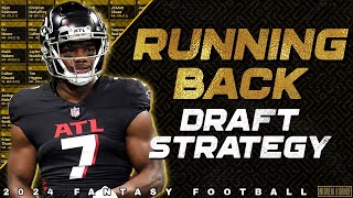 1 Running Back Draft Strategy  2024 Fantasy Football [upl. by Bert]