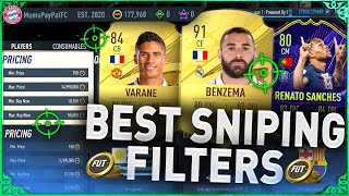 Best Sniping Filters 10 🤑 MAKE 75K FAST FIFA 23 BEST SNIPING FILTERS TO MAKE COINS FIFA23 [upl. by Ahsitam945]