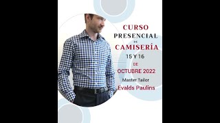 Curso presencial camisería [upl. by Milicent]