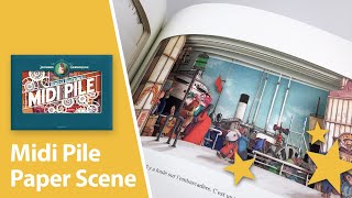 Midi Pile  Scenery Book by Rébecca Dautremer  StopMotion Review [upl. by Suzette]