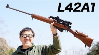 ARES L42A1 museum grade No32 Mk1 スコープセット エアコッキングボルトアクションエアガンレビュー [upl. by Johnathan]