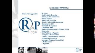 Webinar Il Nuovo Codice degli Appalti 12052016 1 parte [upl. by Robbi]