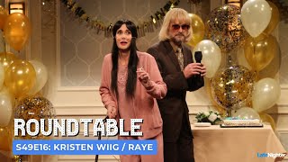 Kristen Wiig  RAYE SNL Roundtable  S49 E16 [upl. by Backler]