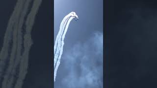 RAAF roulettes fly over the mcg viralvideo austrlian aviation [upl. by Ozen359]