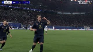 Dusan Vlahovic Amazing Goal RB Leipzig vs Juventus 23 All Goals and Extended Highlights [upl. by Ecineg]