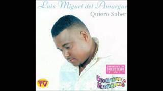 Luis Miguel Del Amargue  Estoy Destrozado Bachata 2005 [upl. by Adnylam]