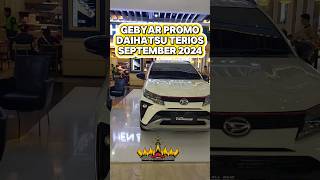 GEBYAR PROMO DAIHATSU TERIOS R MT CUSTOM F800RG SEPTEMBER 2024 shortvideo feedshorts feed [upl. by Enomys]