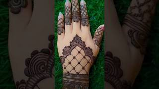 😱 mehndi design back hand Rose 🌹 mehndi designs henna shortvideo unique youtubevideo [upl. by Brunn]