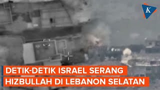 Detikdetik Israel Serang Hizbullah di Lebanon Selatan [upl. by Ahsiled]