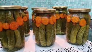 KASTRAVECA TURSHI PA KONZERVANSE QË QËNDROJN GJATË 🥒🥕pickled cucumber [upl. by Jairia702]