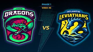 SMITE Pro League Phase 1 Week 5 Atlantis Leviathans vs Jade Dragons [upl. by Palgrave]