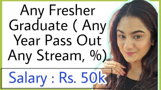 Best Opportunity for Freshers Any Year Stream Percent Graduate  SSC CGL 2022 Notification hindi [upl. by Nath]