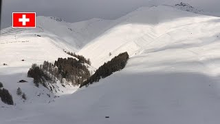 First Skiing Experience in Switzerland at Klosters Ski Resort 🇨🇭 [upl. by Maer]