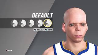 NEWAREA 51 ALIEN FACE CREATION IN NBA 2K20HOW TO LOOK LIKE A CHEESER IN 2K20BEST FACE CREATION [upl. by Freida]