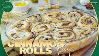 Classic Cinnamon Rolls Recipe By SuperChef [upl. by Eniamirt]