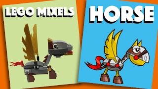 LEGO Mixels  Horse  Stop Motion Build How to Build [upl. by Neesay832]