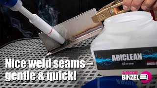 Weld seam cleaning and stainless steel passivation in 4 steps [upl. by Avahc]