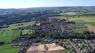 Netherthong Holmfirth 4K Drone 18 June 17 2 [upl. by Machos]