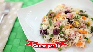 Insalata di Riso  Ricette Estive [upl. by Joacima]