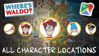 Wheres Waldo in Google Maps all character locations [upl. by Neirbo856]