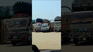 gas fill up at a trucking station Multan Punjab Pakistan jimny pakistan travel truck automobile [upl. by Malvin]